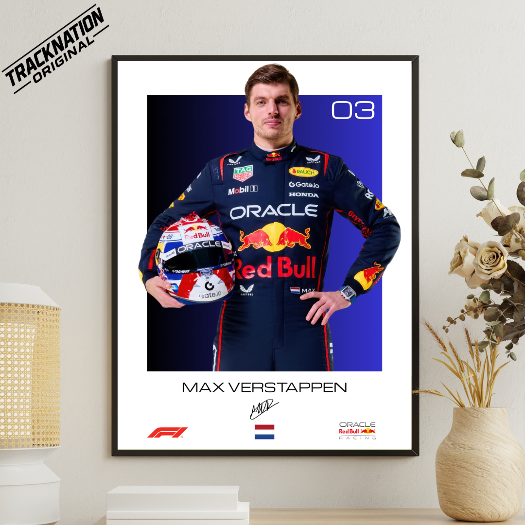 Max Verstappen Red Bull Framed wall Print