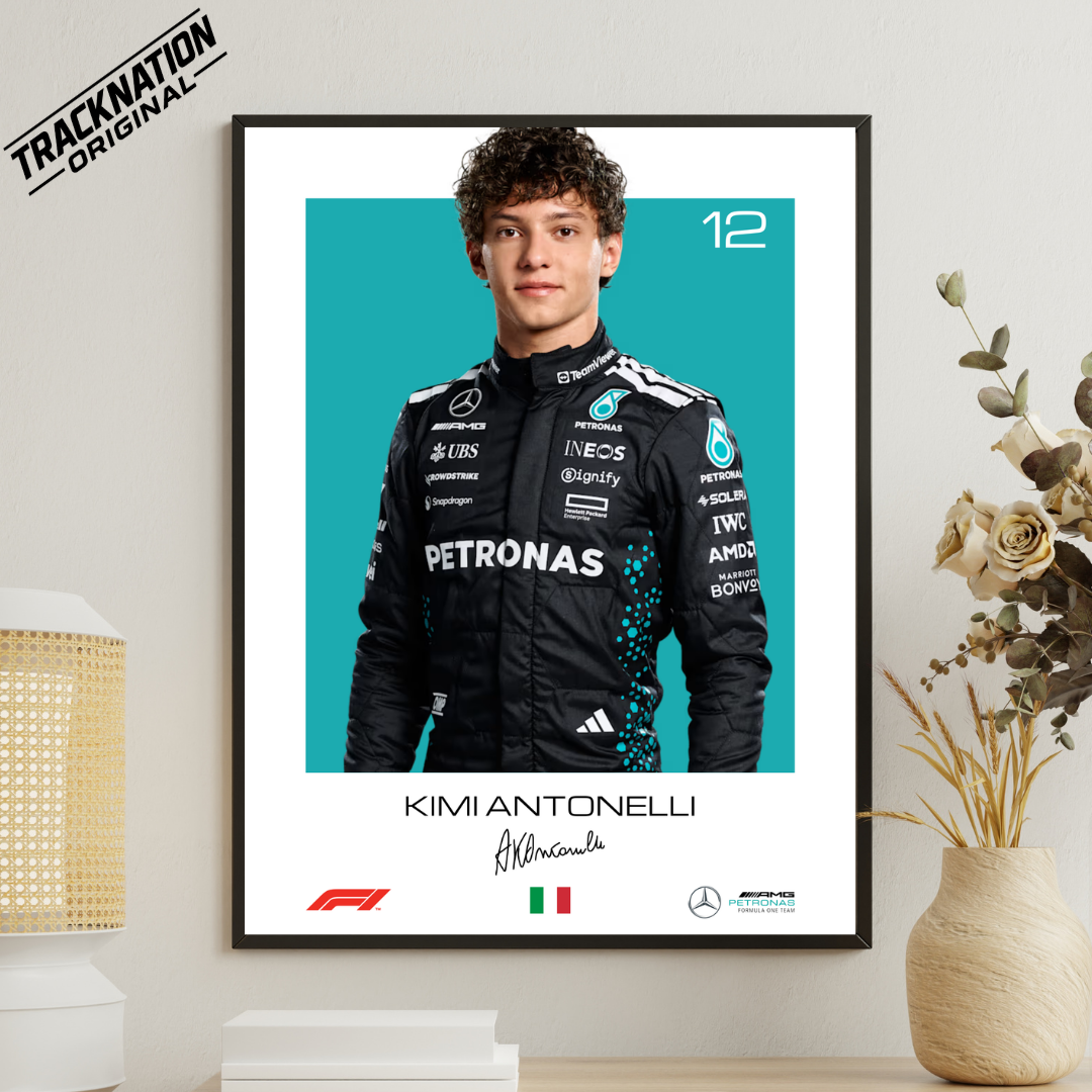 Kimi Antonelli Mercedes *Digital Download Print*