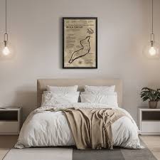 Imola circuit classic print