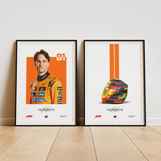 *Instant Digital Download* Oscar Piastri 81 Mclaren Portrait