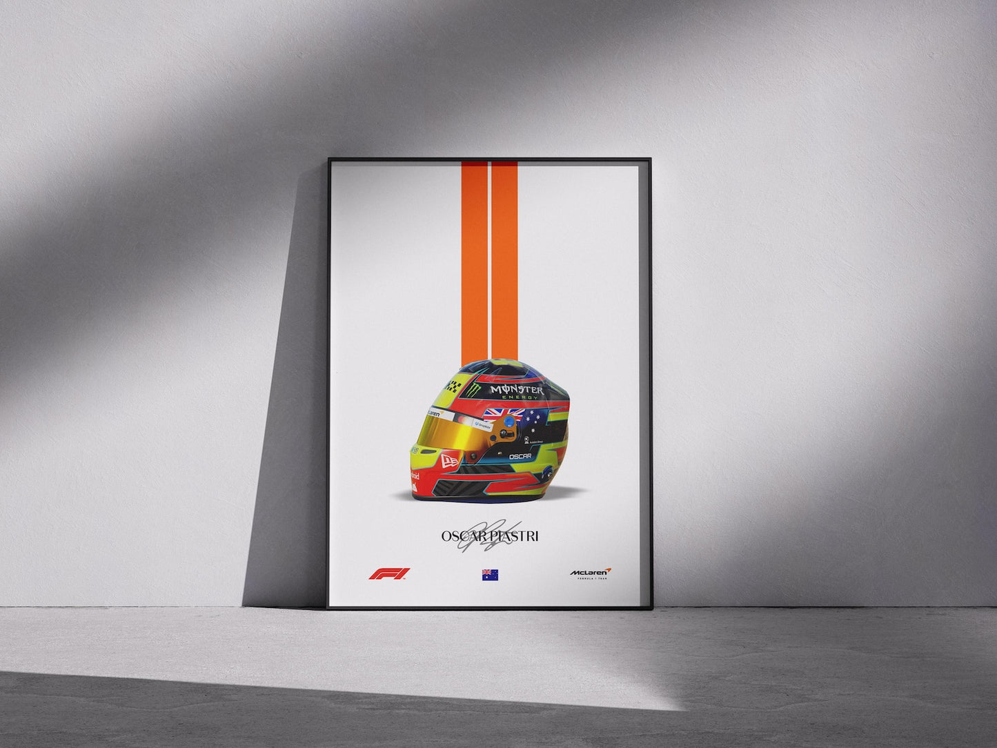 *Instant Digital Download* Oscar Piastri 81 Mclaren Portrait