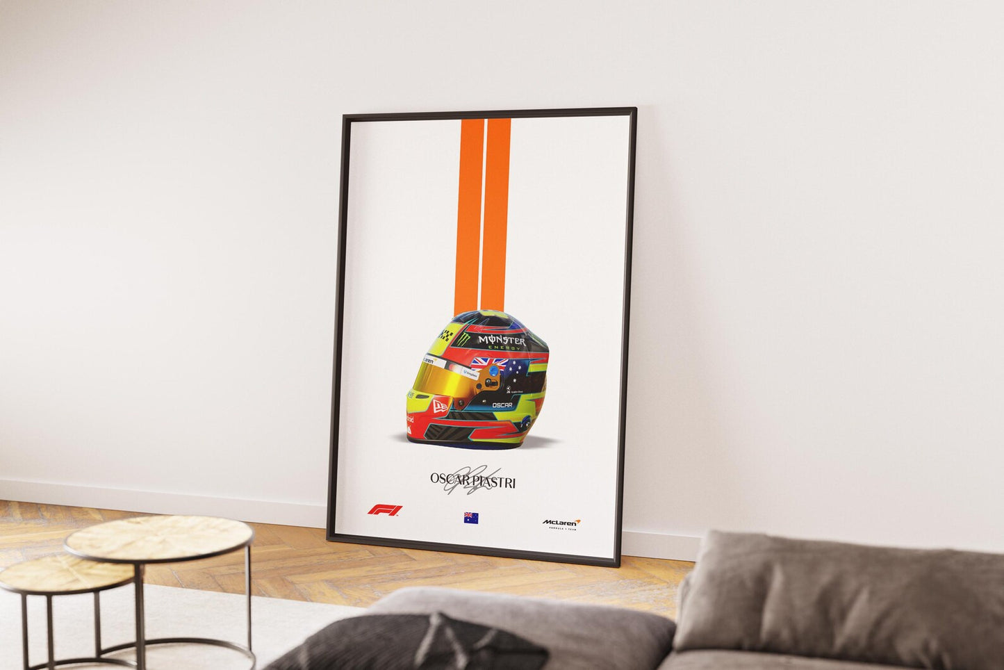 *Instant Digital Download* Oscar Piastri 81 Mclaren Portrait