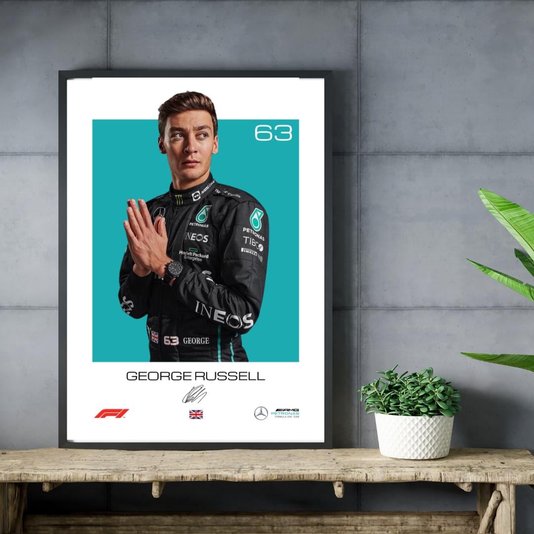 George Russell Mercedes *Digital Download Print*