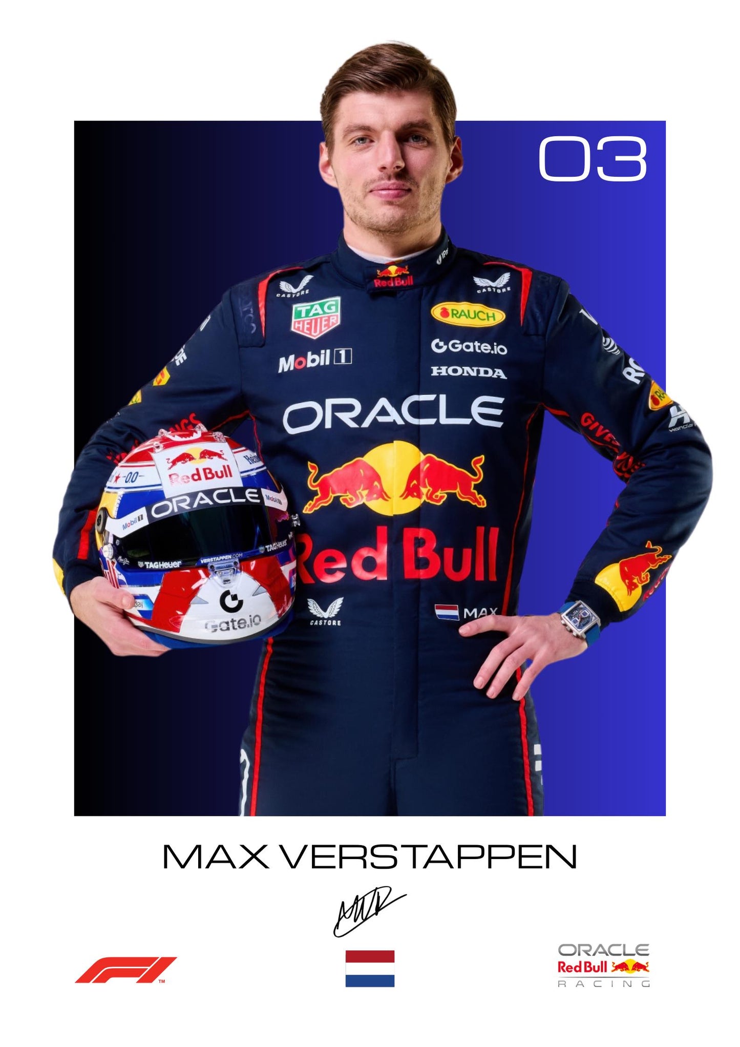 Max Verstappen Red Bull *Digital Download Print*