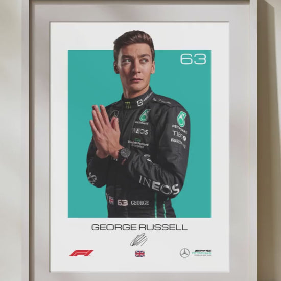 George Russell Mercedes *Digital Download Print*