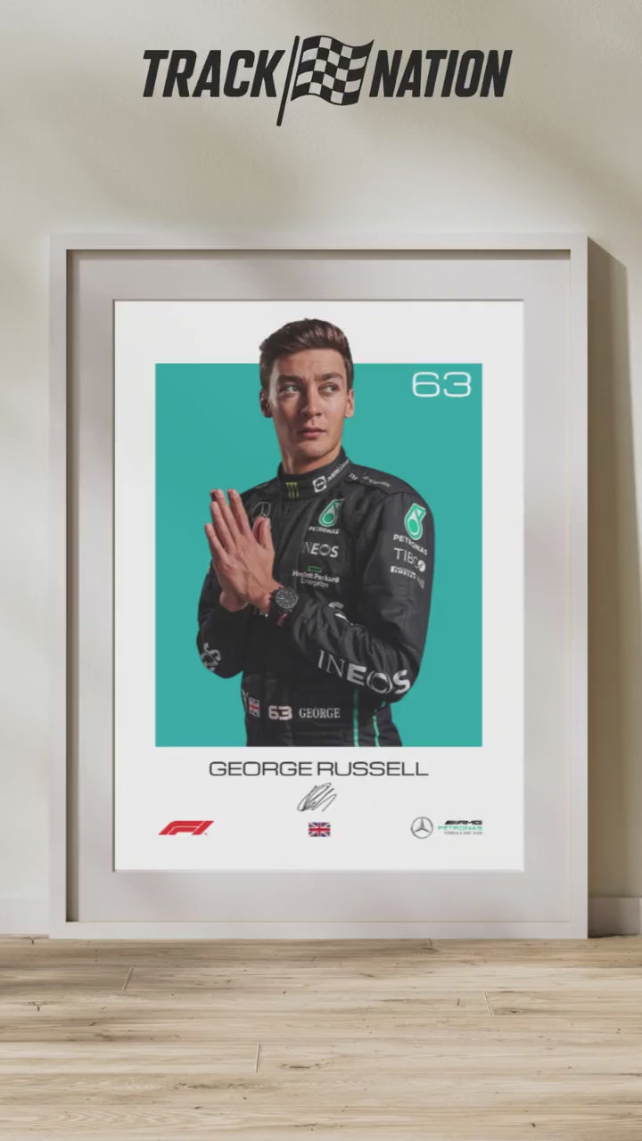 George Russell Mercedes *Digital Download Print*